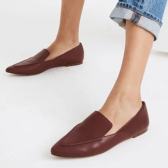 Madewell | Frances Skimmer Loafer Pinot Noir 8 - Picture 2 of 2